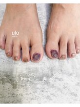 ウロネイルズ(ulo nails)/秋色pedi