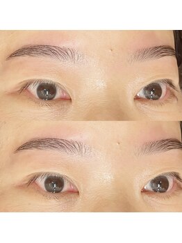 ビューステージ アイブロウサロン 長岡/ふんわりナチュラル眉