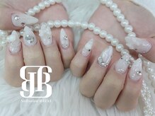 ネイルサロンレイアス(RAYAS)/ホワイトラメネイル