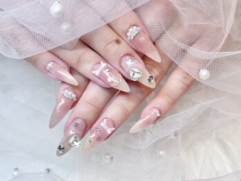 モカ 京橋(moca)/【Ayano】キラキラネイル