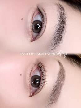 メル(meru)/eyebrow × lash lift