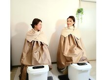 チル(CHILL)の雰囲気（よもぎ蒸しはペアでも楽しいです☆）