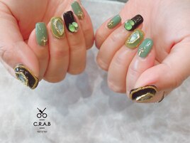 ストーンアートデザイン￥7000