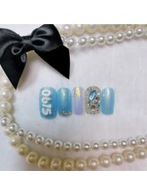 エルア ホノ ホノ(Elua Hono-Hono)/【推しネイル】SixTONES★青担当