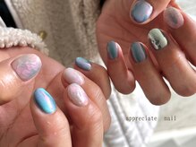 アプリシーエイトネイル(appreciate nail)/サンプルデザイン♪