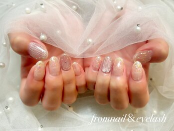 フロムネイルアンドアイラッシュ 神戸三宮(from nail&eyelash)/パラジェル取扱/フィルイン施術