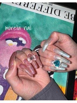 モレリア(morelia)/キラキラパーツネイル