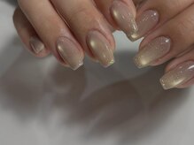 アイネイルズ 渋谷店(I nails)/【Sumika.t】ベージュマグネット