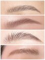 アイラッシュサロン ブラン イオンモール幕張新都心店(Eyelash Salon Blanc)&nbsp;2026年は毛流れを活かしたナチュラル眉がトレンド♪