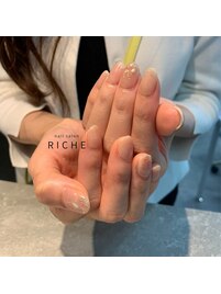 スキンカラーネイル