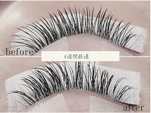 アールビューティー(R-beauty)/４週間後80％残ってるマツエク！