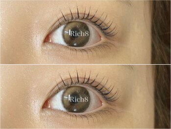ネイルアンドまつげエクステ リッチエイト 原宿店(Rich8)/韓ドル風♪束感まつげパーマ