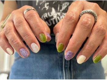 アンバイアオ(UN by ao.)/ちぐはぐカラフルカラー