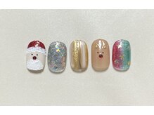 パールネイル(PEARL NAIL)/クリスマスデザイン☆定額8900円