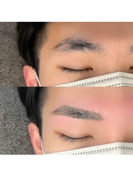 エアー ビジュー 野々市店(Air Bijou)/men's &nbsp;眉カットWAX