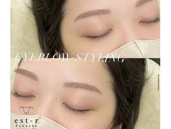 エストアール 博多口店(est-r.)/#美眉#アイブロウスタイリング