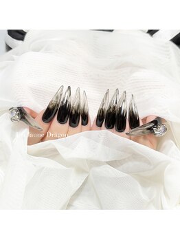 アン ジョーヌドラゴ/【ロングネイル】クリアネイル