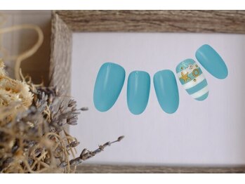 FAST NAIL 荻窪駅前店【パラジェル/ジェルネイル専門/定額/マグネット/フットネイル】/夏ネイル ミラー 【11379】