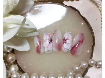 定額ネイル　￥7480