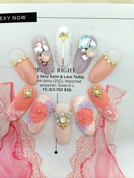 エンジェルネイルクラブ(ANGEL NAIL CLUB)/sample design
