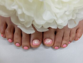ネイルサロンミキ 横浜(MIKI)/ブライダル結婚式フットジェル