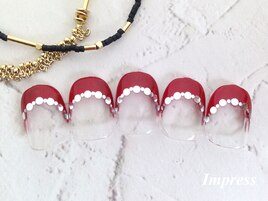 【フレンチネイル】