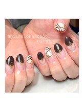 ニコ(nico+)/バレンタインネイル