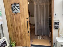 ここいろの雰囲気（商店街から路地に入った一軒家です。２月に移転しています）