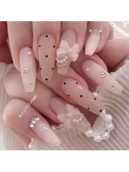 ハロ(Halo)の写真/長さ、形、強度を兼ね備えたスカルプ◇シンプル～華やかな本格派アートまでデザインも豊富にご用意!!
