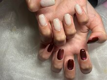 ガーデン ヘア&エステ&ネイル Garden/アシメマグネットネイル