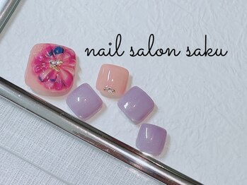 サク(saku)/フットネイル/定額