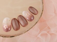 エムスラッシュネイル 本牧店(M SLASH)/桜ネイル