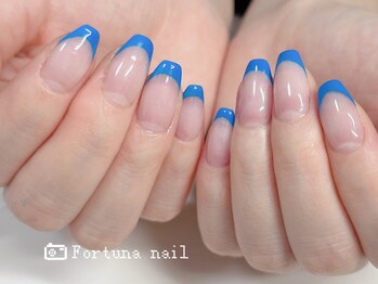 フォルトゥーナ 神田(Fortuna)/フレンチ　シンプルネイル