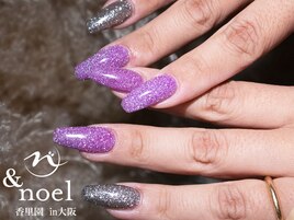 キラキラ韓国ネイル フラッシュ