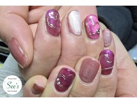 2月おすすめネイル☆¥10000