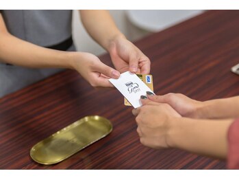 脱毛専門店 ハブ ア グッデイ(Have a good day!)/クレジットカードご利用頂けます