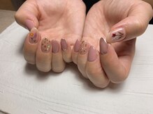 サニエプラス(Sagnier+)/大人のフラワーネイル