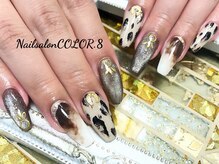 ネイルサロン カラーエイト(Nailsalon COLOR.8)/マグネット、ニュアンス、アート