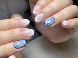 【オーダー】フラワーネイル