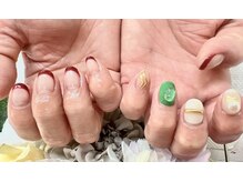 ディーネイル 天王寺(D-nail)/【藤本】個性派ネイル