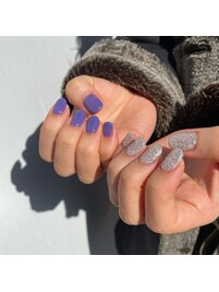 アシンメトリーワンカラーコース