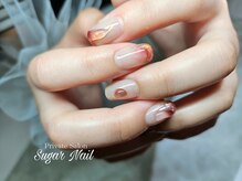 シュガーネイル(sugar nail)/じゅわっとニュアンスネイル