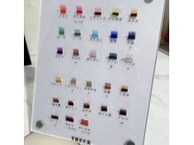 トラック(TRUCK)の雰囲気（自慢のカラーチャート!ナチュラルから個性派,27色揃えています!!）