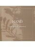 ↓+。*　hand menu　*+。↓