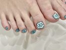 【FOOT】ぷっくりお花art