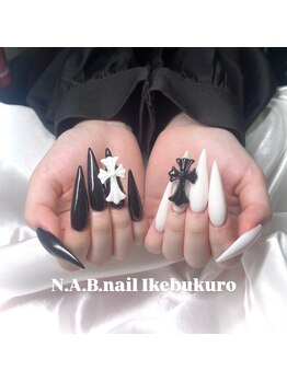 エヌエービー(N.A.B.)/白黒ワンカラー