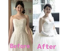 ボディキュア ブライダル美容整体 大阪梅田/最高の一枚を残す/関西/大阪