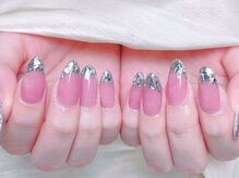 シーアンドビーネイル(C&B Nail)/ガラスフレンチ
