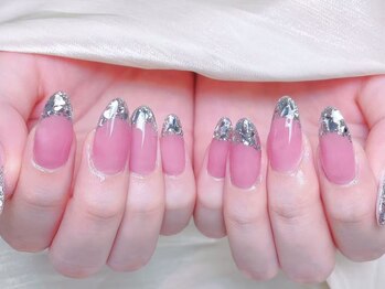シーアンドビーネイル(C&B Nail)/ガラスフレンチ