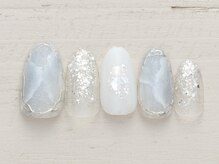 ネイルミックス 自由が丘店(Nail Mix)/大理石ネイル　5990円